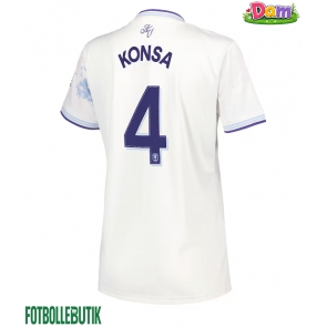 Aston Villa Ezri Konsa #4 Tredje Tröja Kvinnor 2025-26 Kortärmad